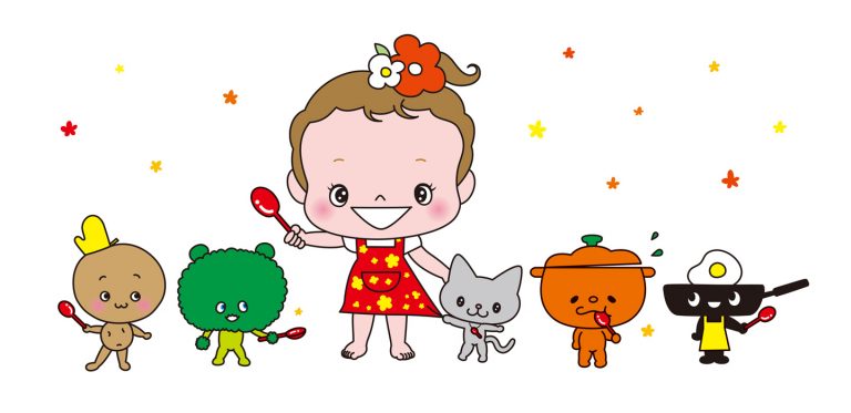 POP-SPOONちゃんキャラクター