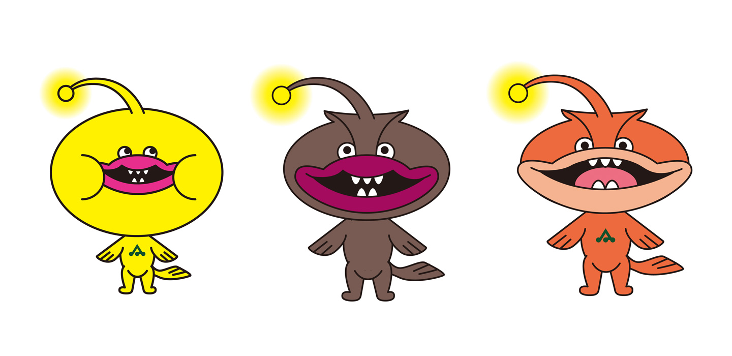 あんこうキャラクター案