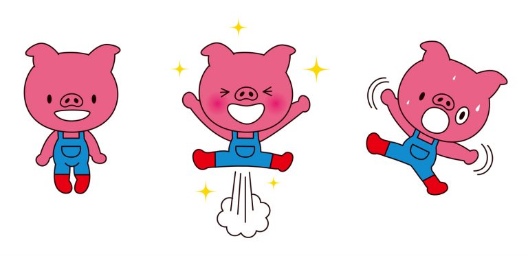 映画薔薇色のブー子宣伝キャラクター
